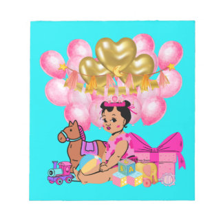 Bloc-note Princesse en rose