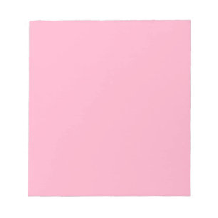 Bloc-note Princesse Rose Girl Pastel rose uniquement couleur