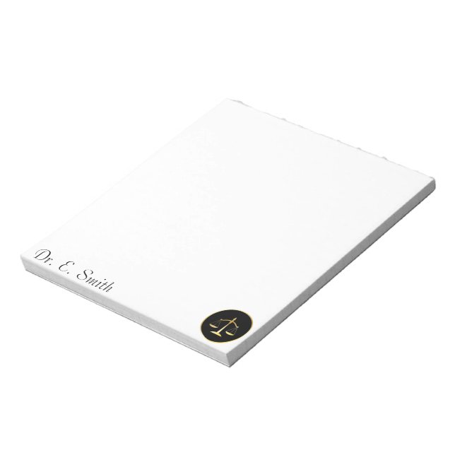 Bloc-note Procureur (Tourné)