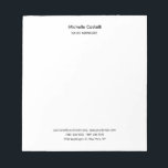 Bloc-note Professional Unique Classical Simple<br><div class="desc">Easy Editing Tools. Different Types and Sizes,  Color and Font Choices.</div>