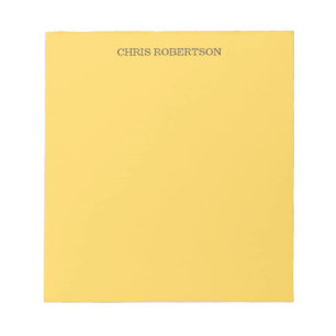 Bloc-note Professionnel Moderne Élégant Simple