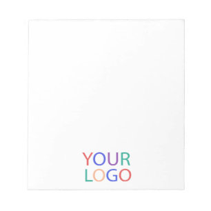 Bloc-note Professionnel Personnalisé Logo Entreprise Blanc