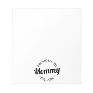 Bloc-note Promu À Mommy Est. 2026 I