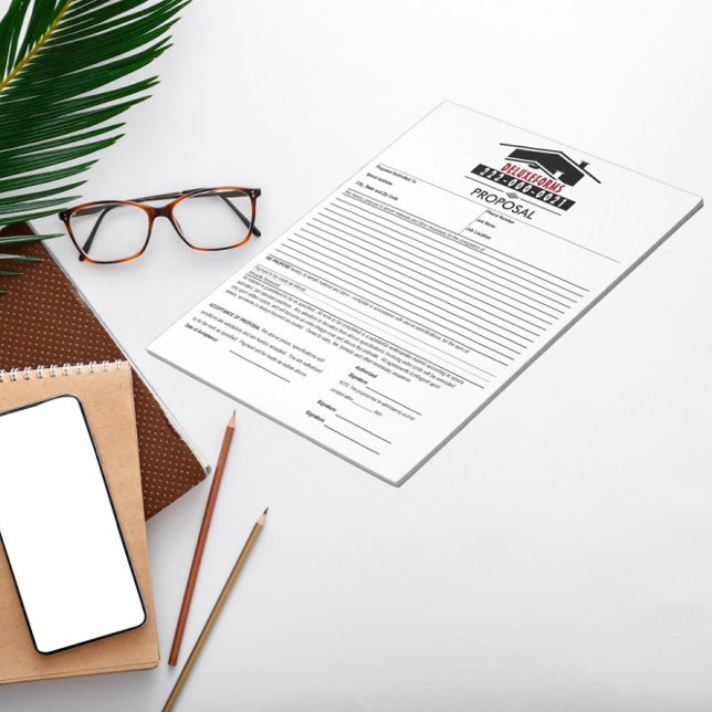 Bloc-note Proposition de toit noir (Créateur téléchargé)