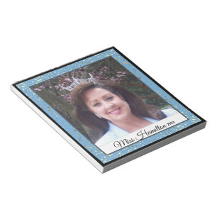 Bloc-note Protection-Chimères d'autographe de rodéo de Mlle