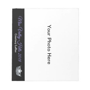 Bloc-note Protection d'autographe de photo de reconstitution
