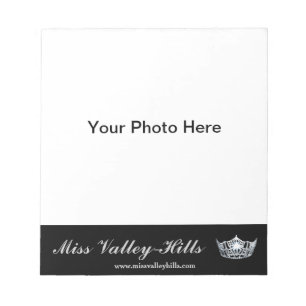 Bloc-note Protection d'autographe de photo de reconstitution