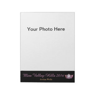 Bloc-note Protection d'autographe de photo de reconstitution