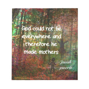 Bloc-note proverbe juif