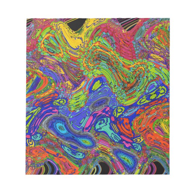 Bloc-note Psychedelic (Devant)