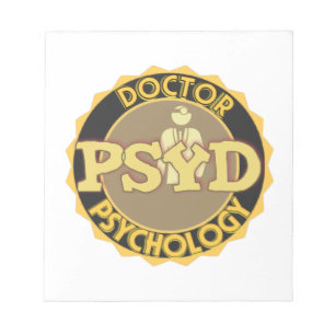 Bloc-note PsyD MÉDECIN DE LOGO PSYCHOLOGIQUE PSYCHOLOGUE