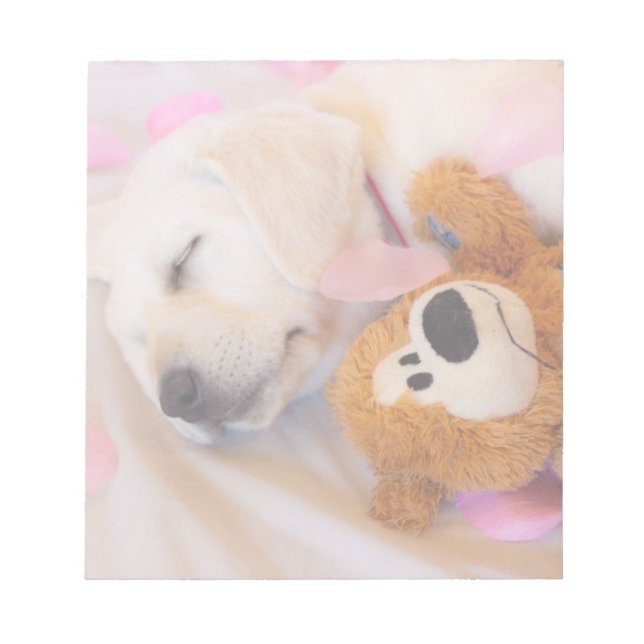 Bloc-note Puppy cuddles 02 (Devant)