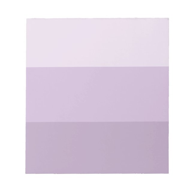 Bloc-note Purple Ombre rayé (Devant)
