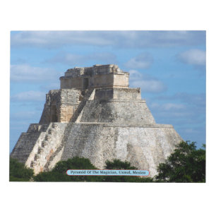 Bloc-note Pyramid Of The Magician, Uxmal, Mexico