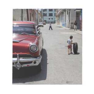 Bloc-note quartier Hamel africain, La Havane, Cuba, UNESCO