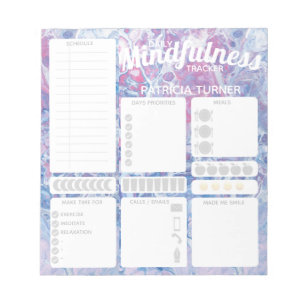 Bloc-note Quotidien Mindfulness habit tracker
