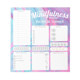 Bloc-note Quotidien Mindfulness habit tracker