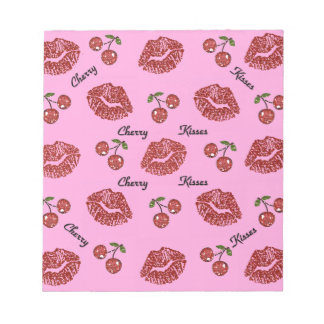 Bloc-note RAB Rockabilly Baisers de Cerise sur Rose