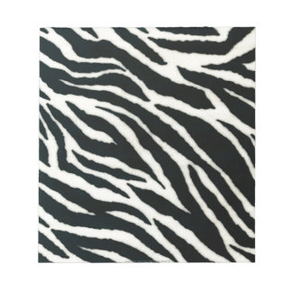 Bloc-note RAB Rockabilly Zebra Imprimer noir et blanc