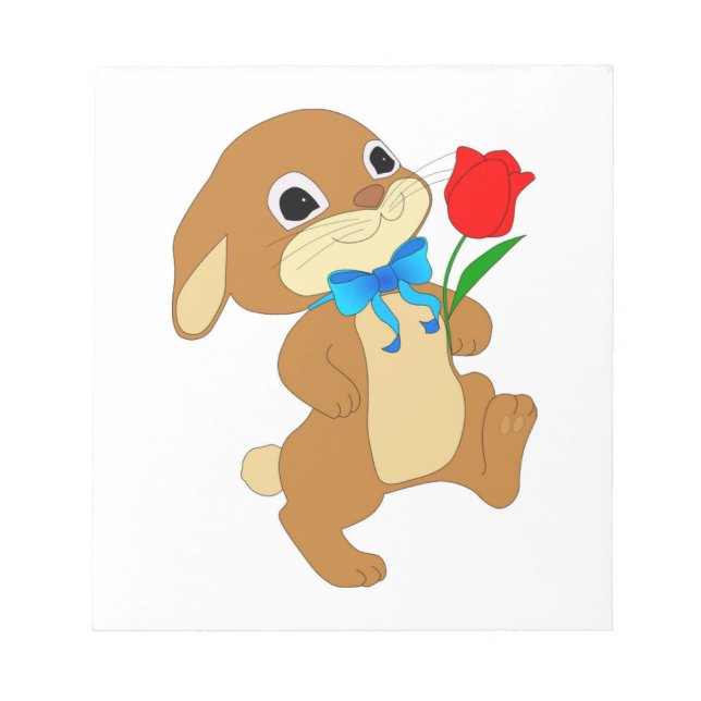 BLOC-NOTE RABBIT EN AMOUR (Devant)