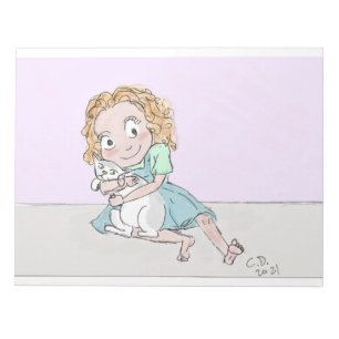 Bloc-note ragamuffins blond Tails&Tots