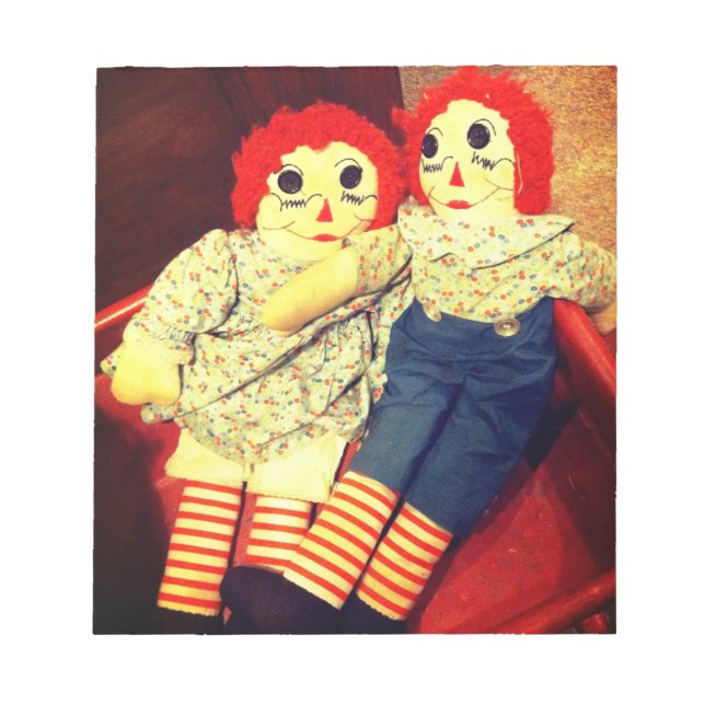 Bloc-note Raggedy Ann et Andy Doll (Devant)