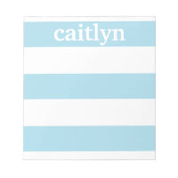 Rayures de rugby bleu clair personnalisées