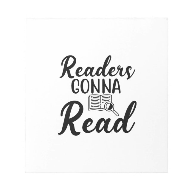Bloc-note Reading art readers (Devant)