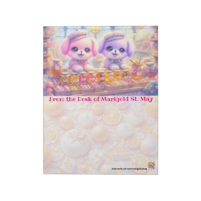 Bloc-note Reading Terminal Market Puppies Notepad (Tourné)