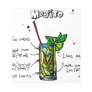 Cadeaux Recette Mojito Zazzle Fr