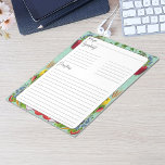 Bloc-note Recette végétale inspirée<br><div class="desc">Notre Bloc-notes "Recette inspirée des légumes" comporte une bordure de légumes sur un arrière - plan vert pâle. Une zone de texte blanche complète la bordure végétale encadrée et vous offre un endroit pour écrire vos recettes chères. Disponible également dans notre boutique est une recette compagnon de 3-ring classeur. Ensemble,...</div>