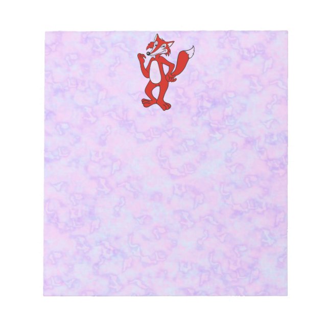 Bloc-note Red Fox (Devant)