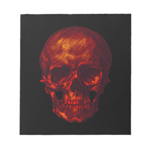 Bloc-note Red Skull