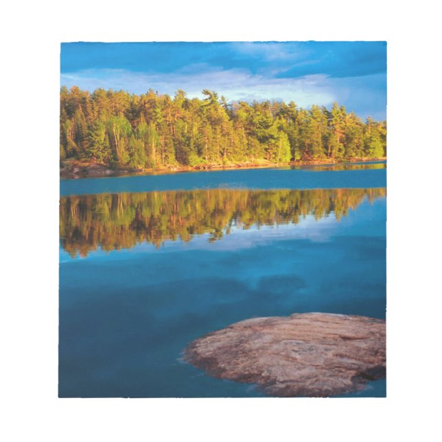 Bloc-note Reflets de début de soirée dans les eaux limitroph (Devant)