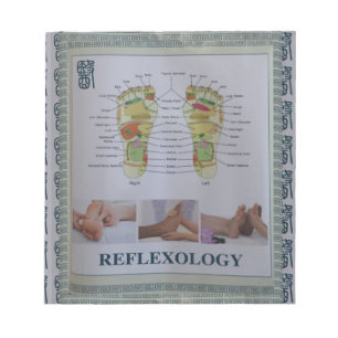 Bloc-note REFLEXOLOGIE Poster Corps complet Esprit corps n e