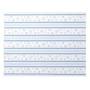 Bloc-note Régence Snowflakes Noël do-it-yourself Enveloppe L