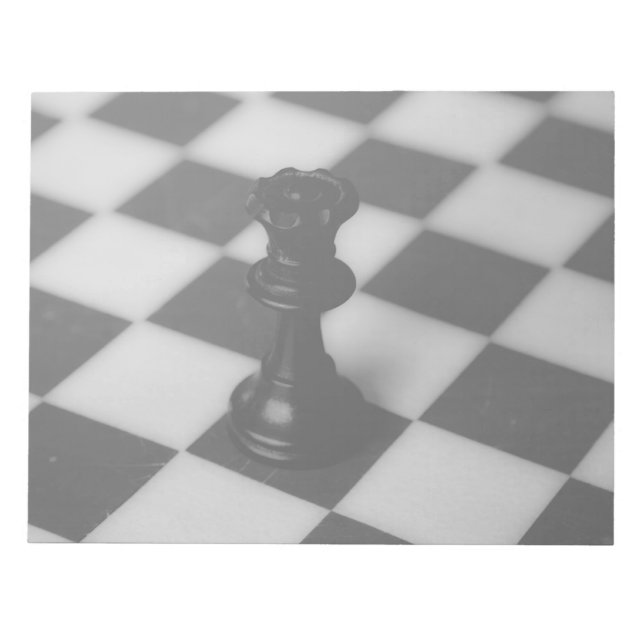 Bloc-note Reine des échecs (Devant)