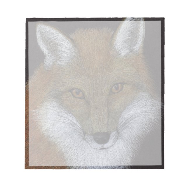 Bloc-note Renard rouge (Devant)