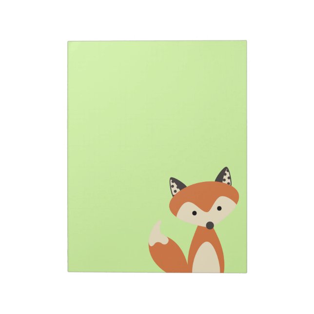 Bloc-note Renard rusé (Tourné)