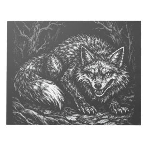 Bloc-note Renard rusé de la forêt — par BurnsInHell