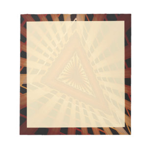 Bloc-note Réseau d'Imaginaires 3D Conception graphique fract