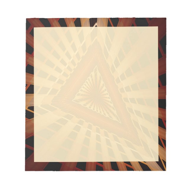 Bloc-note Réseau d'Imaginaires 3D Conception graphique fract (Devant)