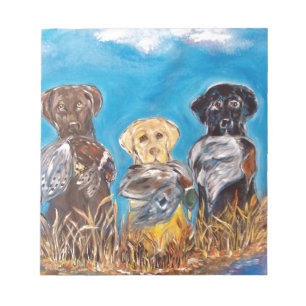 BLOC-NOTE RETRIEVEURS LABRADOR