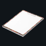 Bloc-note Retro Boho les années 70 Floral Super Baby shower<br><div class="desc">Boho Retro les années 70 Baby shower Floral Super Personnalisé Nom Bloc-notes</div>