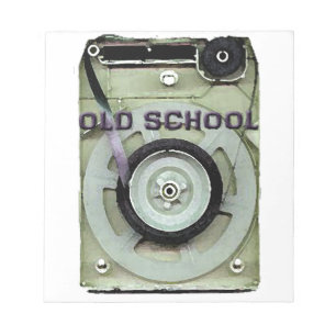 Bloc-note Rétro enregistreur à cassettes de 8 voies de