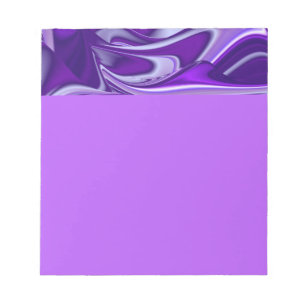 Bloc-note Rêves arc-en-ciel à fleurs violettes