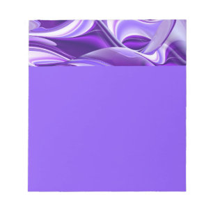 Bloc-note Rêves arc-en-ciel à fleurs violettes