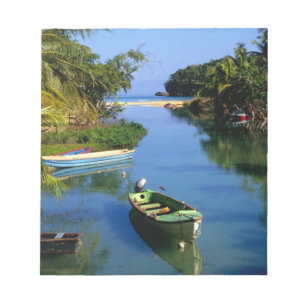 Bloc-note Rivière panoramique près d'Ocho Rios en Jamaïque