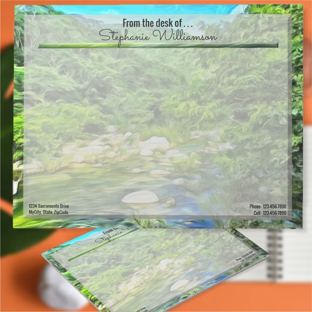 Bloc-note Rivière Vallarta Sud 0366 (Créateur téléchargé)