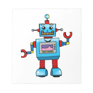 Bloc-note Robot mignon